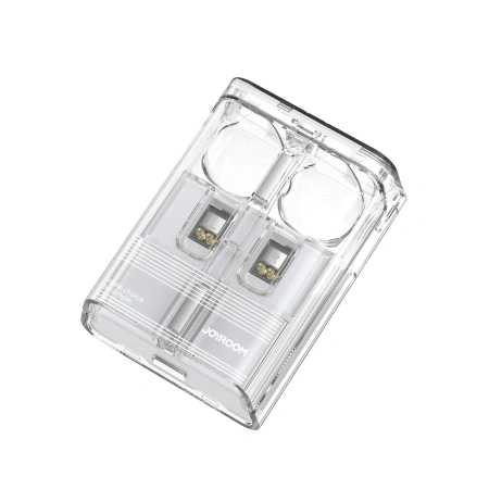 JOYROOM SŁUCHAWKI BEZPRZEWODOWE TWS DO TELEFONÓW Z LED ICE LENS SERIE BIAŁE