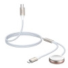 Joyroom 2 w 1 kabel lightning i ładowarka indukcyjna do Apple Watch 1.5m biały (S-IW011)