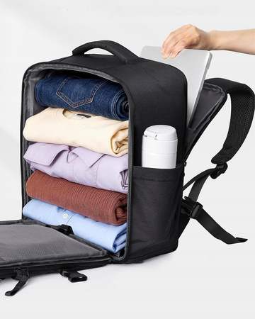 INNOSTYLE PLECAK DO SAMOLOTU WIZZAIR RAYANAIR 40X30X20 PODRÓŻNY CZARNY