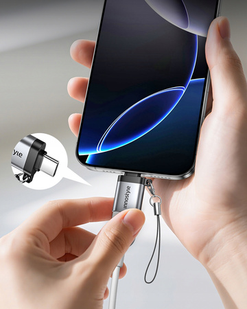 INNOSTYLE ADAPTER PRZEJŚCIÓWKA USB-A 3.0 DO USB-C NA USB TYP C 3A 5GBPS OTG