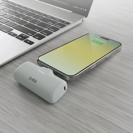 SBS POWERBANK 5000 MAH DO TELEFONÓW I URZĄDZEŃ USB-C SZYBKA