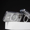 Etui CARE by PanzerGlass Feature Kickstand Case z MagSafe na iPhone 16 - srebrne