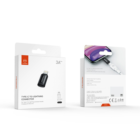 MCDODO ADAPTER PRZEJŚCIÓWKA USB-C USB TYP C DO LIGHTNING IPHONE 11 12 13 14