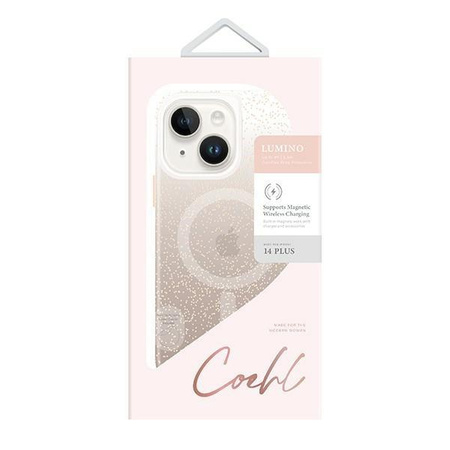 UNIQ etui Coehl Lumino iPhone 14 Plus 6,7" złoty/champagne gold