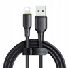 MCDODO ŁADOWARKA KABEL USB LIGHTNING SZYBKIEGO ŁADOWANIA DO IPHONE 1M LED CZARNY