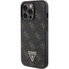 Etui Guess 4G Triangle Metal Logo na iPhone 15 Pro Max - czarne