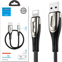 Joyroom Sharp Series kabel do szybkiego ładowania USB-A - Lightning 3A 3m czarny (S-M411)