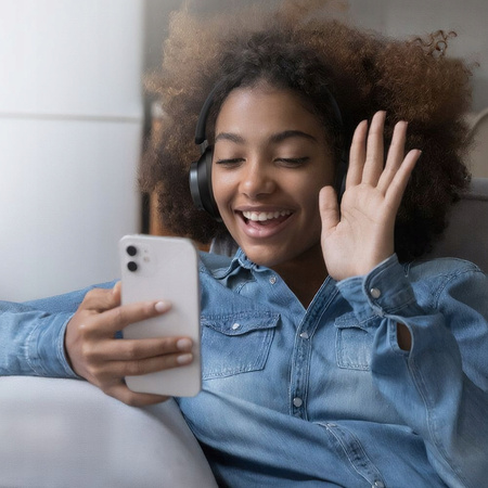 MCDODO SŁUCHAWKI BEZPRZEWODOWE NAUSZNE BLUETOOTH Z MIKROFONEM ANC CZARNE
