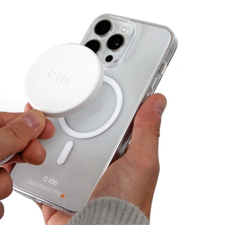 Etui SBS D3O MagSafe do iPhone 15 Pro Max - przezroczyste