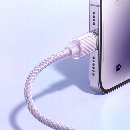 Mcdodo Mocny Szybki Kabel Usb Lightning 36W 1,2M Fioletowy