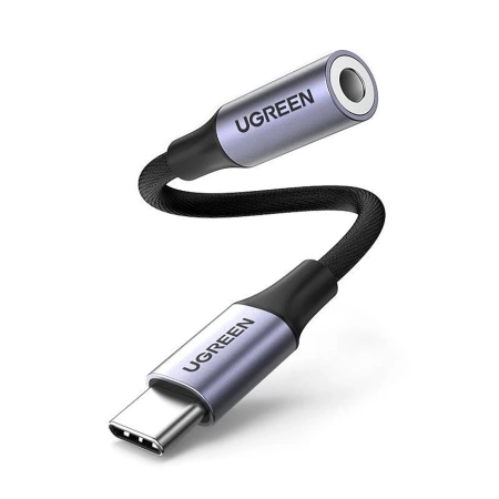 UGREEN ADAPTER PRZEJŚCIÓWKA USB-C DO MINI JACK 3,5 MM DO TELEFONÓW TABLETÓW