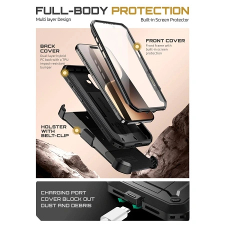SUPCASE ETUI UB PRO DO IPHONE 17 POKROWIEC ODPORNY NA WSTRZĄSY
