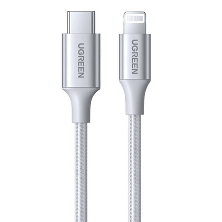 UGREEN KABEL DO LIGHTNING DO USB-C 2.0 PD 3A DO IPHONE 7 8 X XR XS 11 12 13