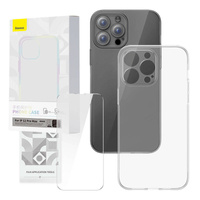 BASEUS ETUI CASE Z SZKŁEM HARTOWANYM DO IPHONE 12 PRO MAX ZESTAW OCHRONNY