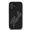 KARL LAGERFELD KLHCP16S3DRKSDLK POKROWIEC HARDCASE DO IPHONE 16 6.1 RUBBER