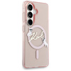 Etui Karl Lagerfeld IML KC Script        MagSafe do Samsung Galaxy S26 różowy