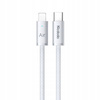 MCDODO KABEL USB-C LIGHTNING SZYBKIE ŁADOWANIE USB TYP C 36W 2M LED BIAŁY