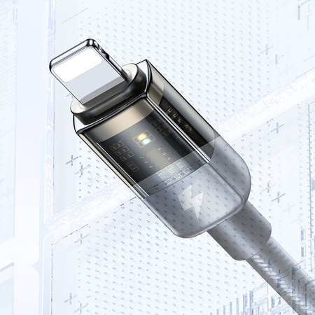  McDodo Kabel Prism, szybki, wytrzymały, USB-C, do iPhone, 36W, 1.2m, czarny