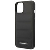 Etui Karl Lagerfeld KLHCP14SPSQAK na iPhone 14 hardcase - czarne Puffy Elongated Logo