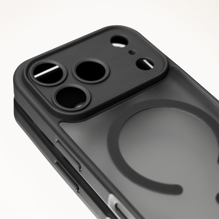 Nakładka Mag Matt do Google Pixel 10 / 10 Pro czarna big hole