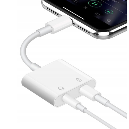 ADAPTER USB-C MINI JACK 3,5MM PRZEJŚCIÓWKA KABEL AUX DO SAMSUNG IPHONE DAC