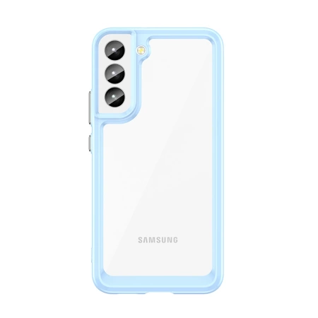 HURTEL ETUI POKROWIEC DO SAMSUNG GALAXY S23+ OUTER SPACE Z ELASTYCZNĄ RAMKĄ