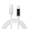 Kabel Joyroom S-A55 StarFlight 100W USB-C - USB-C 1,2m - biały