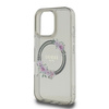 GUESS POKROWIEC HARDCASE DO IPHONE 16 PRO 6.3 DO MAGSAFE IML FLOWERS WREATH