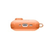 Etui AMAZINGTHING Titan Pro Mag Case Clear do AirPods Pro 3 - pomarańczowe