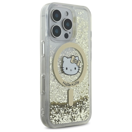 HELLO KITTY HARDCASE LIQUID GLITTER DO TELEFONÓW IPHONE 16 PRO MAX