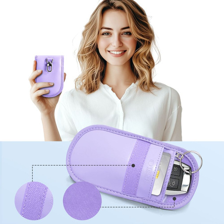 TECH-PROTECT KLR100 RFID BLOCKER CASE DO KLUCZY I TELEFONÓW OCHRONA SYGNAŁU