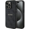 Etui Guess 4G Collection Leather Metal Logo MagSafe na iPhone 14 Pro - czarne