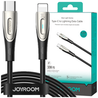 Kabel Joyroom Star-Light Series SA27-CL3 USB-C / Lightning 30W 1.2m - czarny