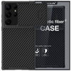 Nillkin Synthetic Fiber S Case etui Samsung Galaxy S23 Ultra pokrowiec osłona na aparat czarne