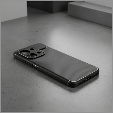 Etui Beline Carbon Armor do Xiaomi Redmi 15C czarny
