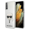 Karl Lagerfeld KLHCS21MKTR S21+ G996 hardcase Transparent Karl`s Head
