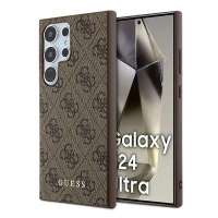 GUESS CASE HARDCASE DO SAMSUNG GALAXY S24 ULTRA S928 ZŁOTY METAL LOGO
