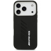 Etui AMG Silicone Oversize Rhombs        MagSafe do iPhone 17 Pro czarny