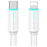 USAMS KABEL 1M USB-C DO LIGHTNING DO IPHONE 12 13 14 15 DO ŁADOWANIA