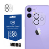 3MK OSŁONA LENS PRO FULL COVER DO APPLE IPHONE 11 12 MINI Z OCHRONĄ TYŁU