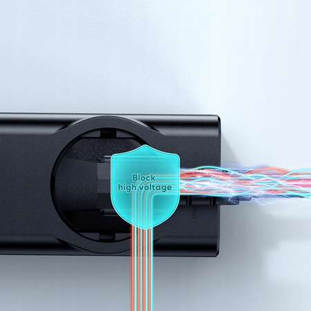 MCDODO ŁADOWARKA SIECIOWA LISTWA ZASILAJĄCA GAN TYP C 4X USB-C USB AC 70W