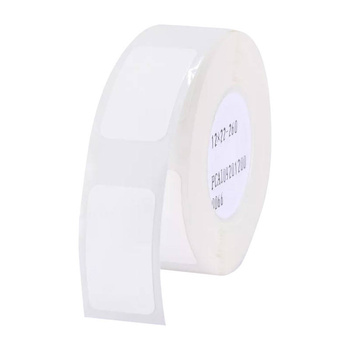 NIIMBOT NAKLEJKI TERMICZNE ETYKIETY 12X22 MM 260 SZT DO DRUKU NA ZAMÓWIENIE