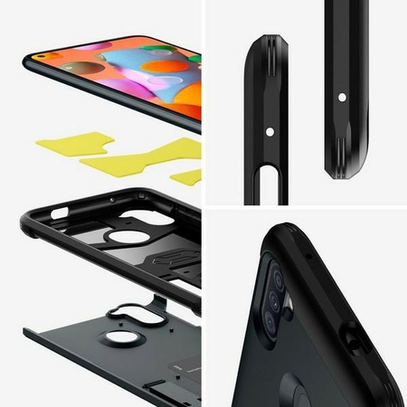 SPIGEN ETUI TOUGH ARMOR DO SAMSUNG GALAXY M11 M115 OCHRONA ANTYPOWŁAMANIOWA