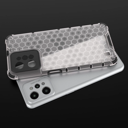 HURTEL ETUI PANCERNE DO REALME C31 HONEYCOMB Z ŻELOWĄ RAMKĄ OCHRONNE