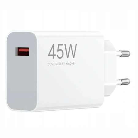XIAOMI ŁADOWARKA SIECIOWA MDY-17-EF 45W USB-A DO TELEFONÓW 1 PORT SZYBKIE