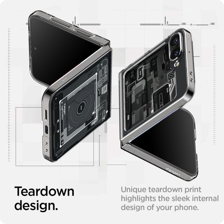 SPIGEN ETUI AIRSKIN GALAXY Z FLIP 6 DO SAMSUNG PRZEZROCZYSTE I ULTRACIENKIE