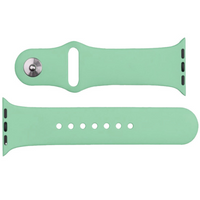 Silicone Strap APS silikonowa opaska do Watch Ultra / 8 / 7 / 6 / 5 / 4 / 3 / 2 / SE (49 / 45 / 44 / 42mm) pasek bransoleta do zegarka jasnozielony