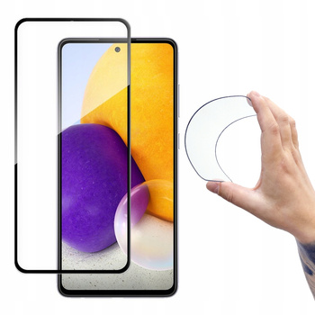 WOZINSKY SZKŁO HARTOWANE DO SAMSUNG GALAXY A72 4G FULL COVER FLEXI OCHRONNE
