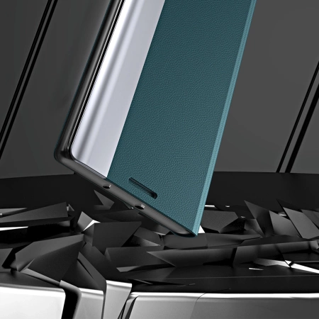 HURTEL ETUI SLEEP CASE PRO DO SAMSUNG GALAXY S23+ Z KLAPKĄ Z PODSTAWKĄ