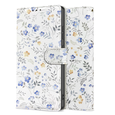 TECH-PROTECT WALLET GALAXY A57 5G SPRING FLOWERS